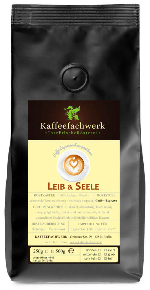 Leib & Seele Caffe-Espresso-Blend