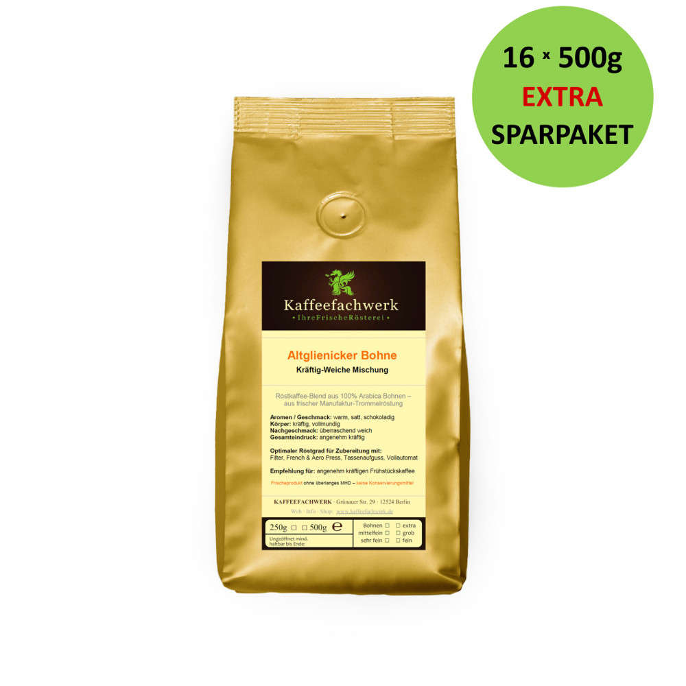 Altglienicker Bohne Arabica Kaffee-Blend - Sparpaket