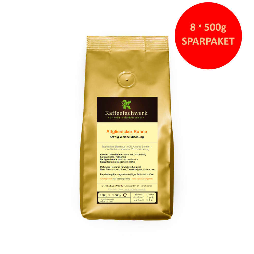 Altglienicker Bohne Arabica Kaffee-Blend - Sparpaket