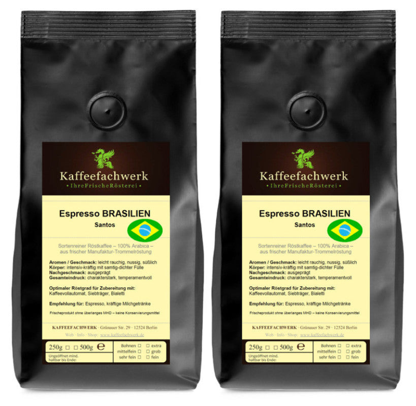 Espresso Brasilien Santos