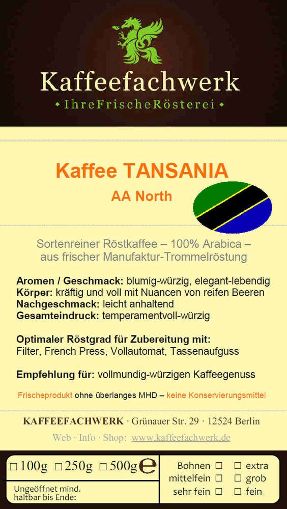 Probierpaket Kaffee nach Wahl 3x100g