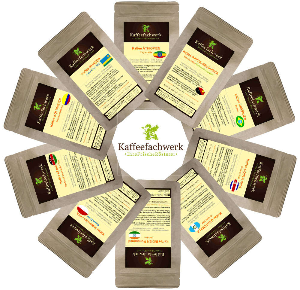 Single Origin Kaffee 100g nach Wahl