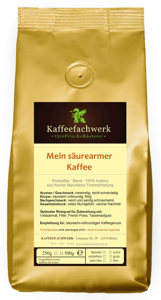 Mein säurearmer Kaffee