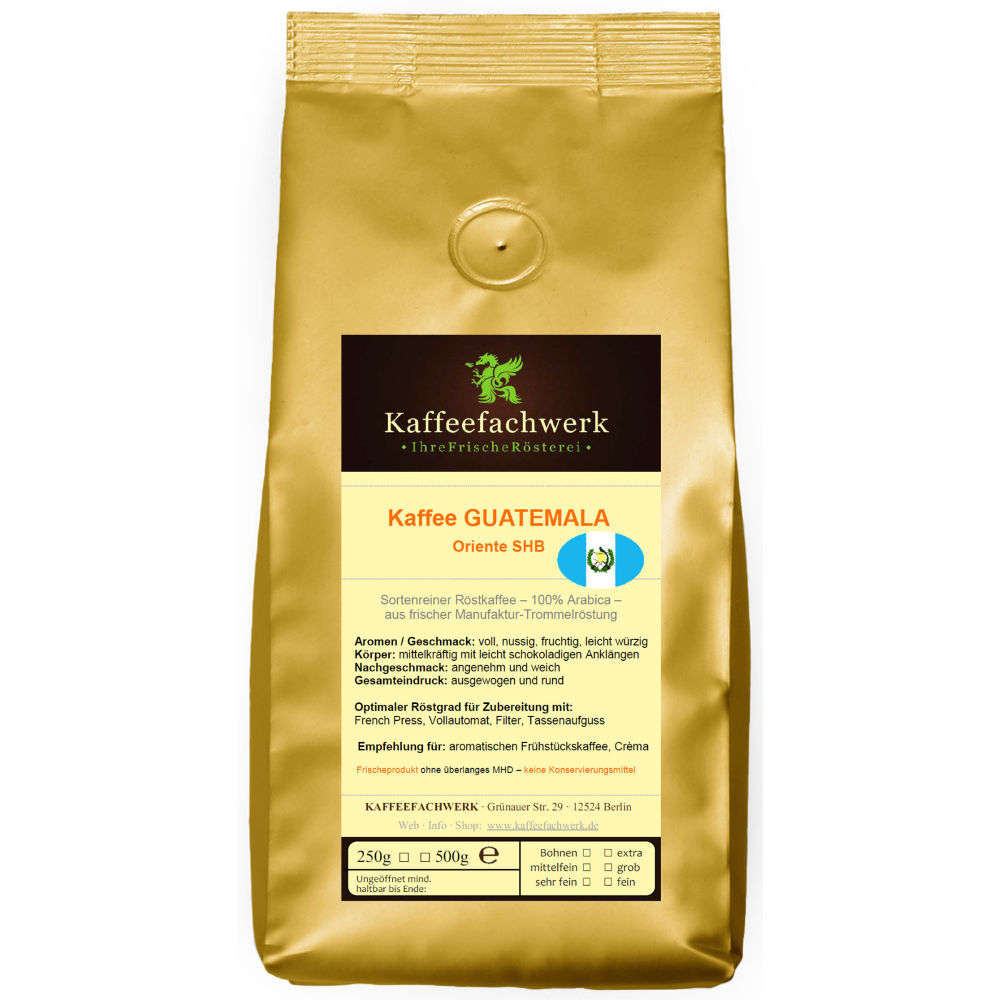 Guatemala Oriente SHB Arabica Kaffee