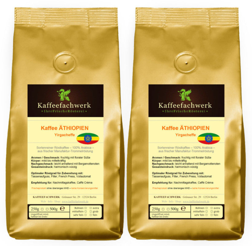 Äthiopien Yirgacheffe Kaffee