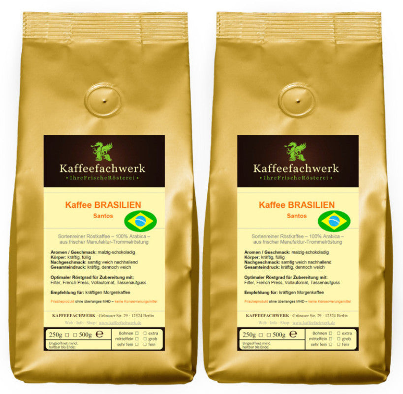 Brasilien Santos Arabica Kaffee