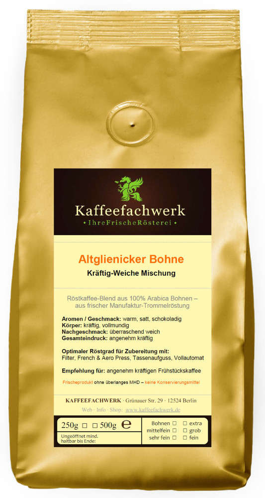 Altglienicker Bohne Arabica Kaffee