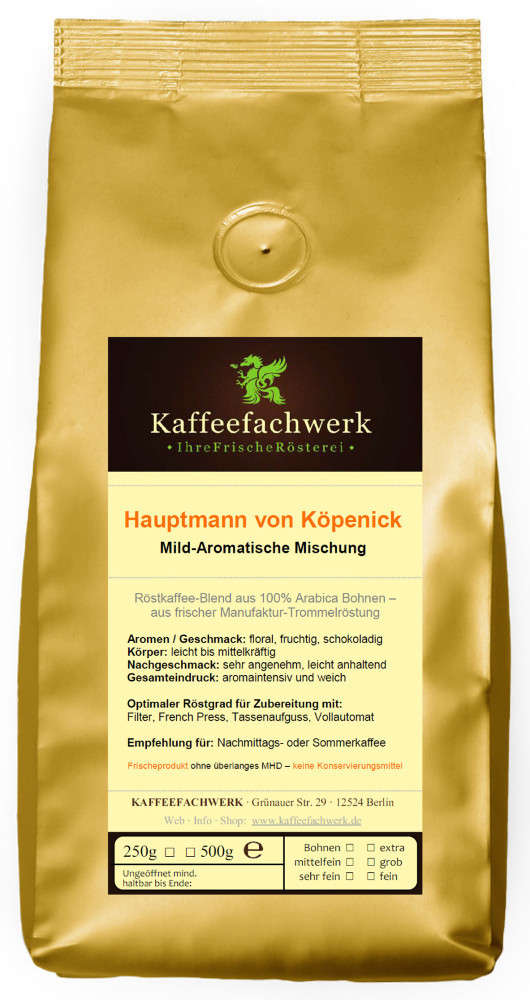 Hauptmann von Köpenick Arabica Blend