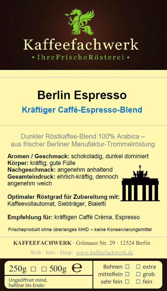Berlin Espresso - Sparpaket