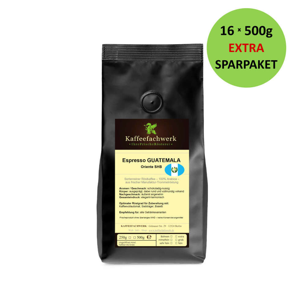 Espresso Guatemala Oriente SHB - Sparpaket