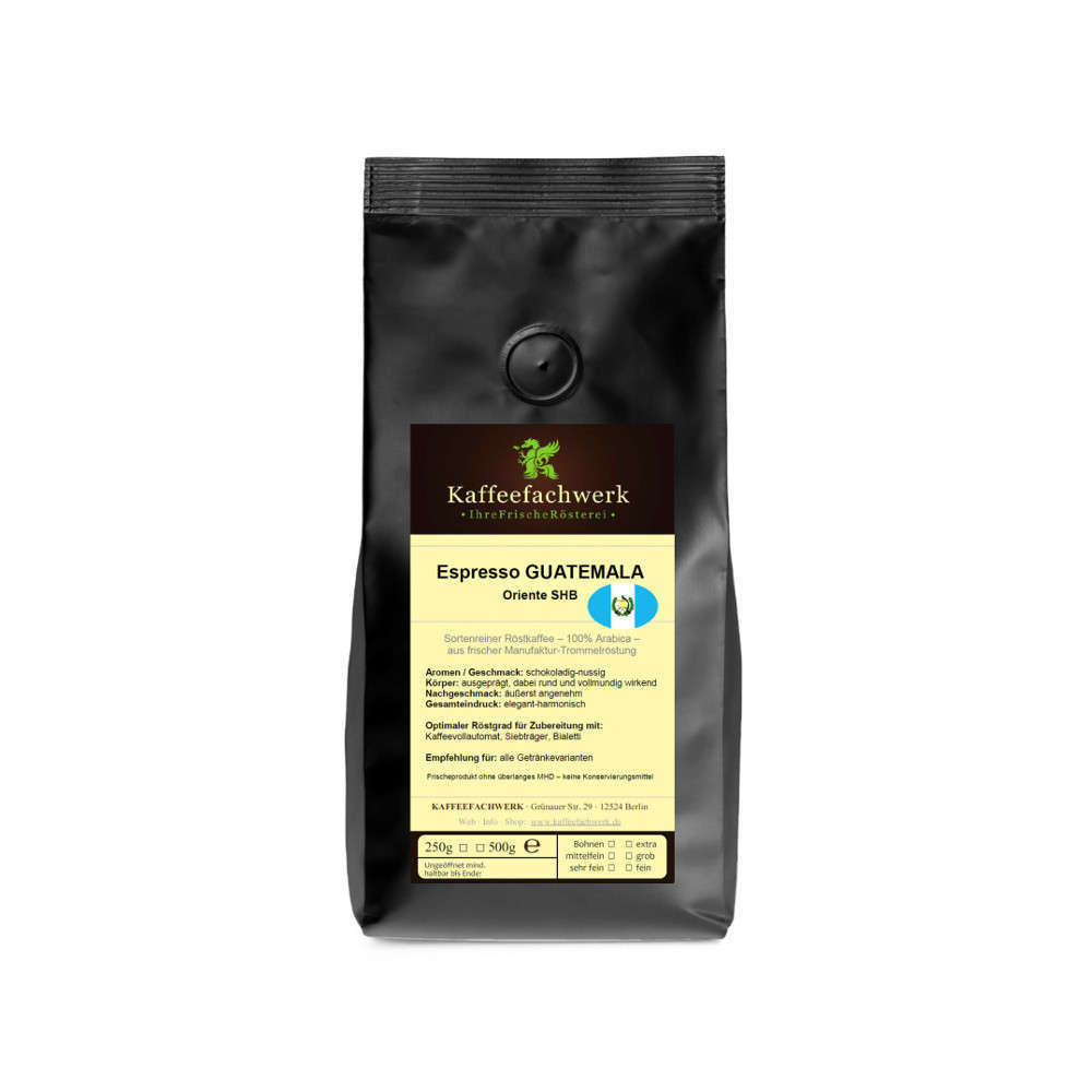 Espresso Guatemala Oriente SHB Arabica