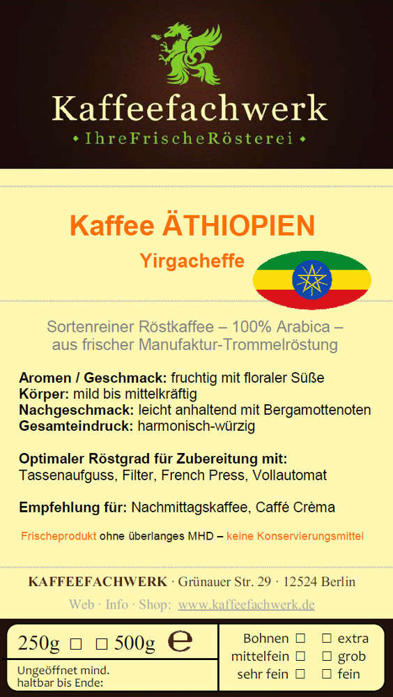 Geschenkset Afrika Kaffee 3x250g