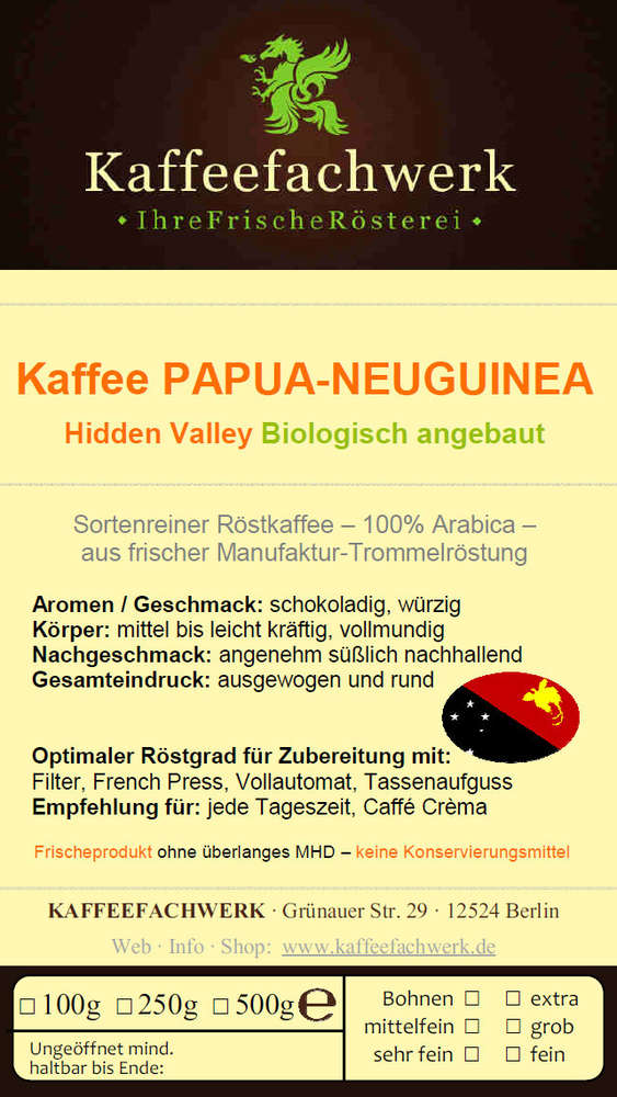 Probierpaket Kaffee nach Wahl 3x100g