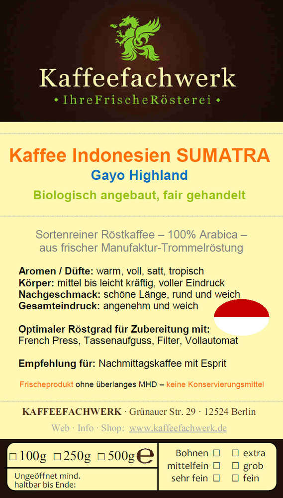 Probierpaket Kaffee nach Wahl 3x100g