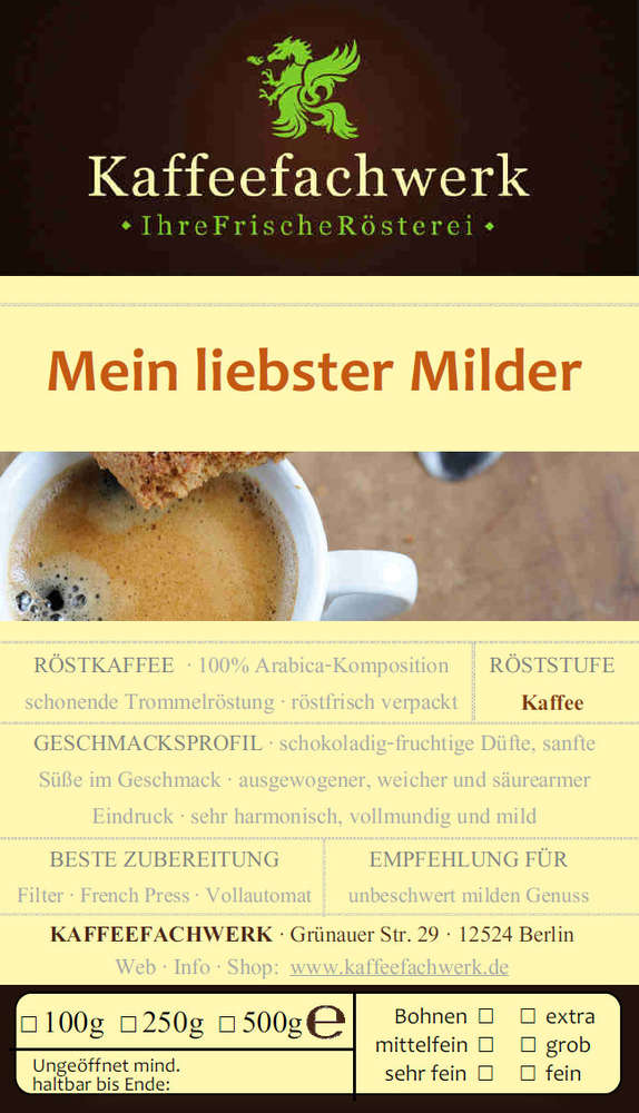 Probierpaket Kaffee nach Wahl 3x100g