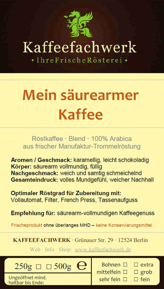 Mein säurearmer Kaffee - Sparpaket