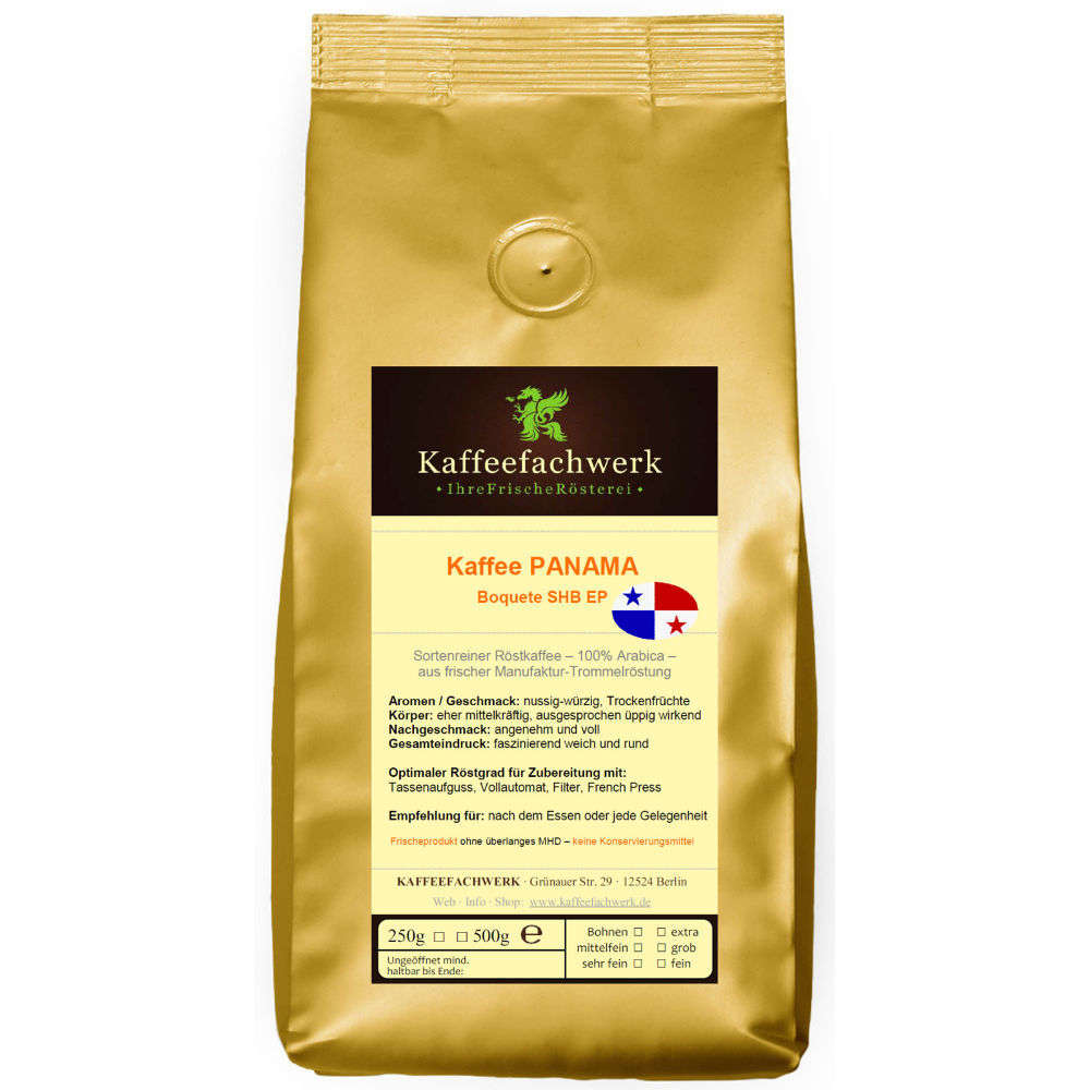 Panama Boquete SHB Arabica Kaffee