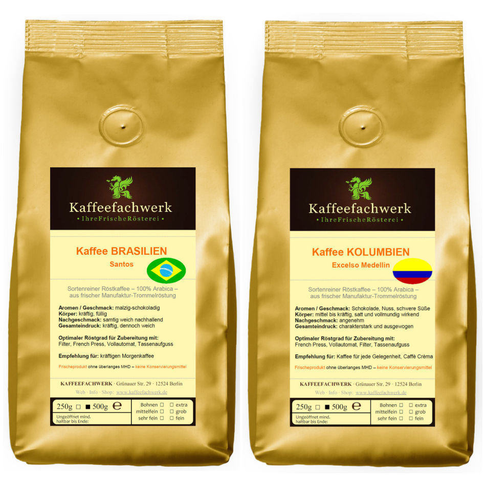 Südamerika Kaffee Doppelpack 2x500g