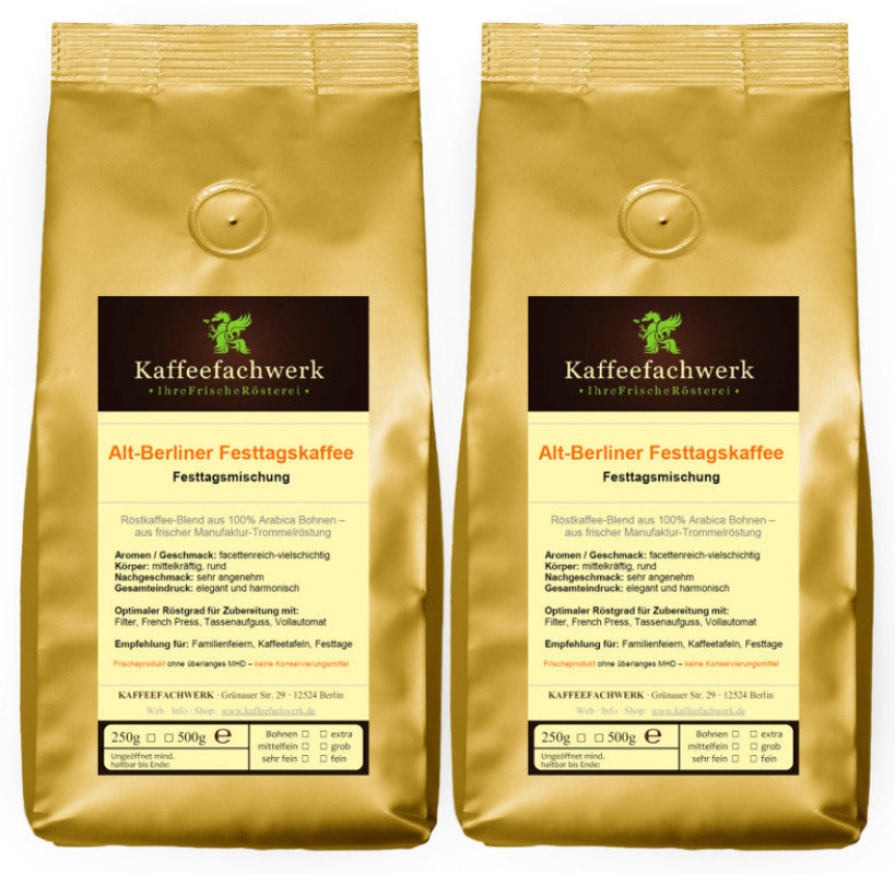Alt-Berliner Festtagskaffee Arabica Blend