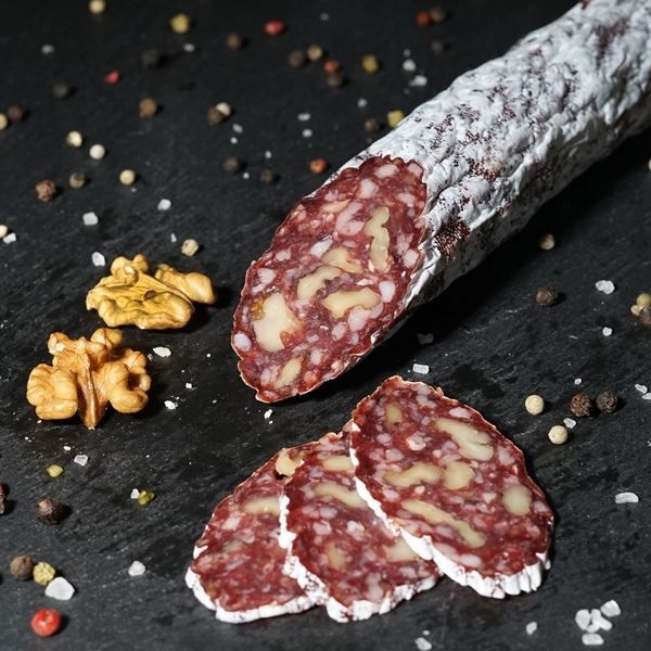 Hirsch-Walnuss-Salami