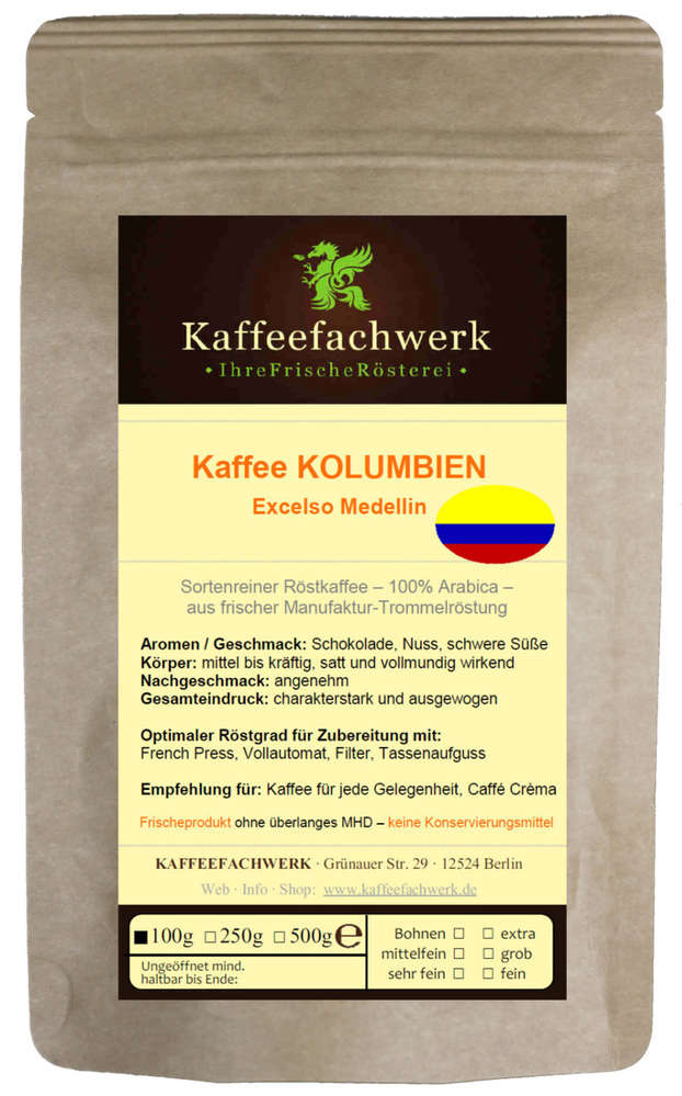 Single Origin Kaffee 100g nach Wahl