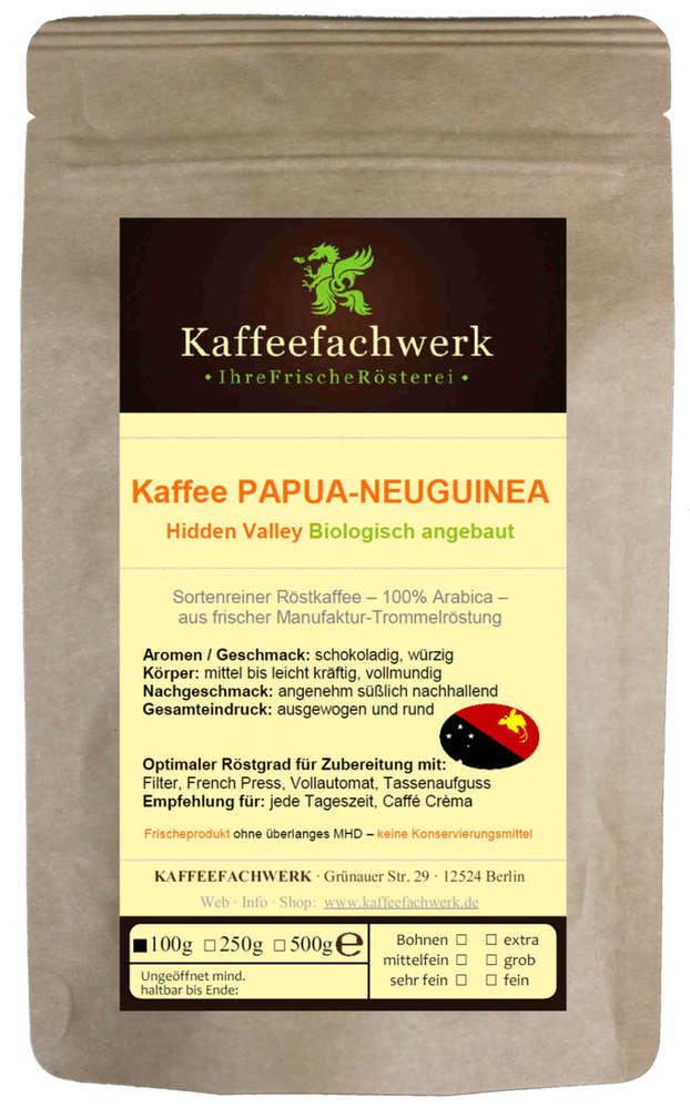 Single Origin Kaffee 100g nach Wahl